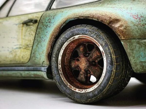 好好的模型，又給做成殘破不堪的樣子了