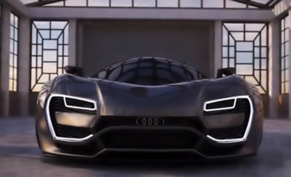 最新設計語言大燈，百公里3秒！奧迪全新R9雙門超跑