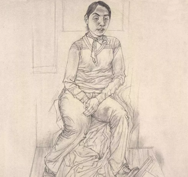 唐永力（中央美術學院教授）素描作品欣賞