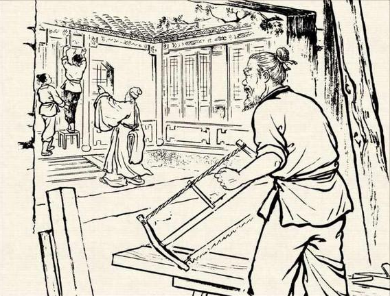 民間故事:木匠受辱,在東家樑上拴白布,道士見了說:準備後事吧 民間故事:木匠受辱,在東家樑上拴白布,道士見了說:準備後事吧