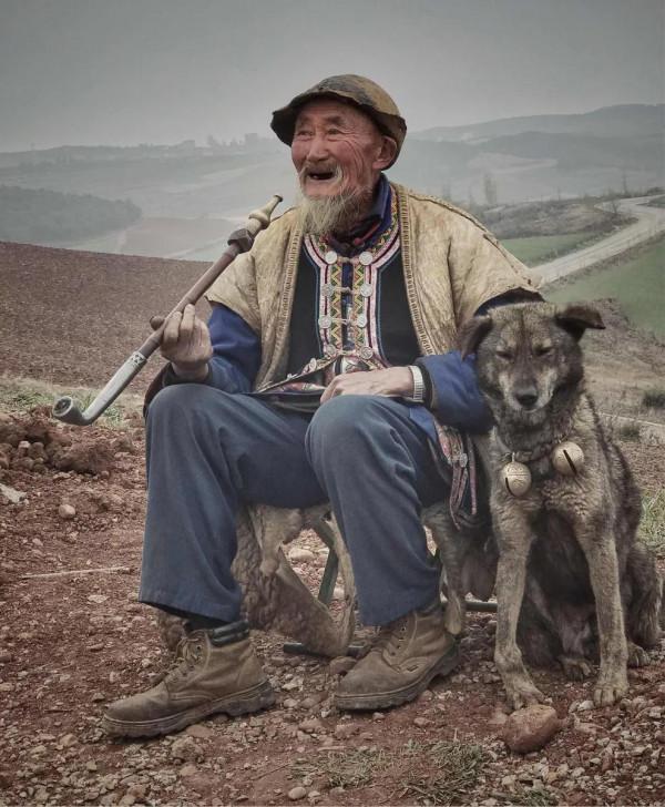 2019年,大黑狗思念主人,每天上山拜墳 2019年,大黑狗思念主人,每天上山拜墳