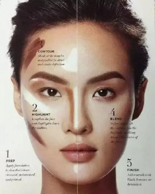 妝容要精緻，修容少不了！掌握3個方法，讓臉部線條流暢自然 8