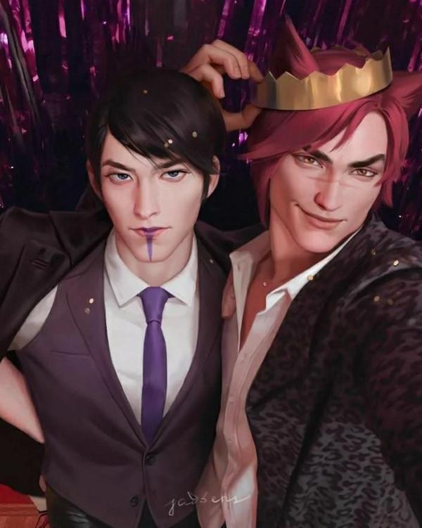 英雄聯盟開年就瘋狂發糖!春節面板裡藏了三對CP組合 英雄聯盟開年就瘋狂發糖!春節面板裡藏了三對CP組合