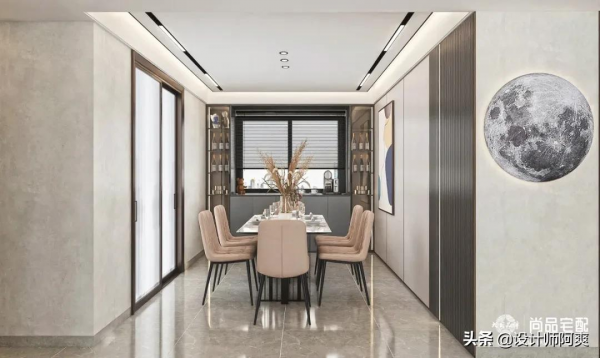 130㎡現代輕奢，真的從玄關美到浴室，看完走不動了