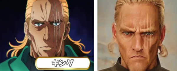 《一拳超人》AI真人化，龍捲與吹雪顏值超高，犬俠是認真的嗎？
