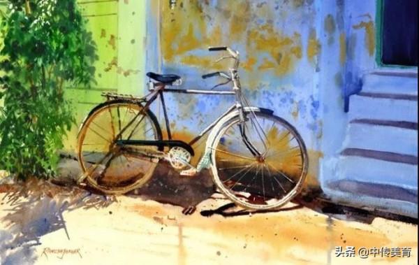 這光影構圖得簡直神了！他筆下風景畫細節也太到位了吧