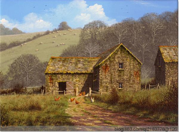英國藝術家Edward.Hersey田園,一種美好的記憶 英國藝術家Edward.Hersey田園,一種美好的記憶