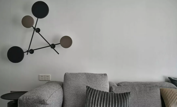 95平現代簡約三室 時尚經典黑白灰