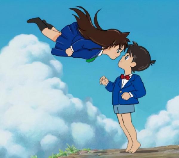 動漫CP模仿波妞宗介秀恩愛,鳴雛甜掉牙,小蘭和新一配一臉 動漫CP模仿波妞宗介秀恩愛,鳴雛甜掉牙,小蘭和新一配一臉