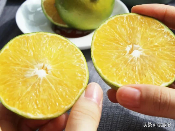 沒想到這麼不起眼的綠皮柑，口感竟然這麼神仙