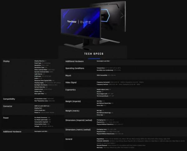 優派推出 Elite XG271QG 電競顯示器：2K/240Hz，約 8000 元