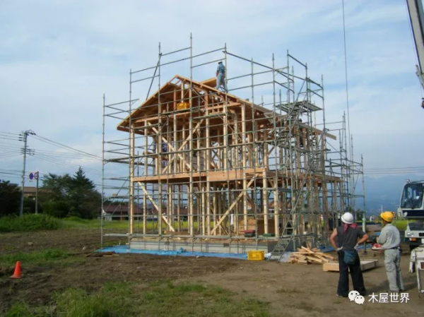 深度案例:日本木結構獨立住宅建造過程圖解 深度案例:日本木結構獨立住宅建造過程圖解