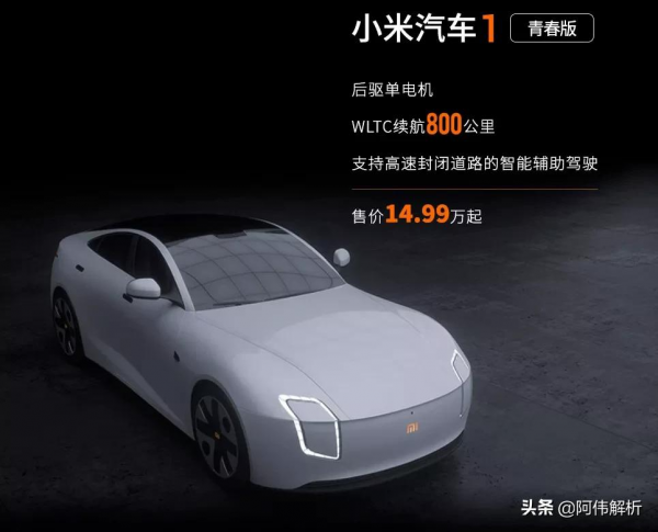 小米汽車MiCar 1竟然長這樣？