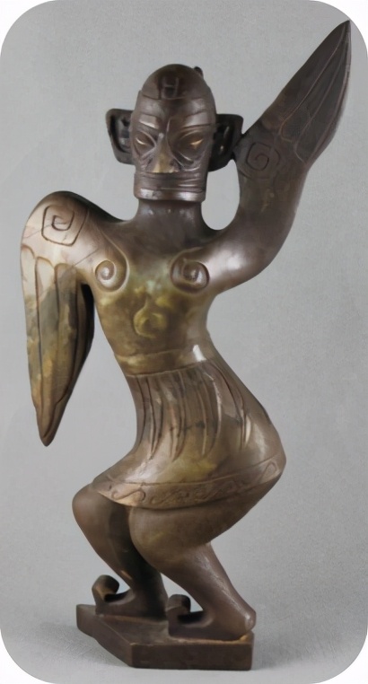 古蜀人的展翅凌空飛天夢