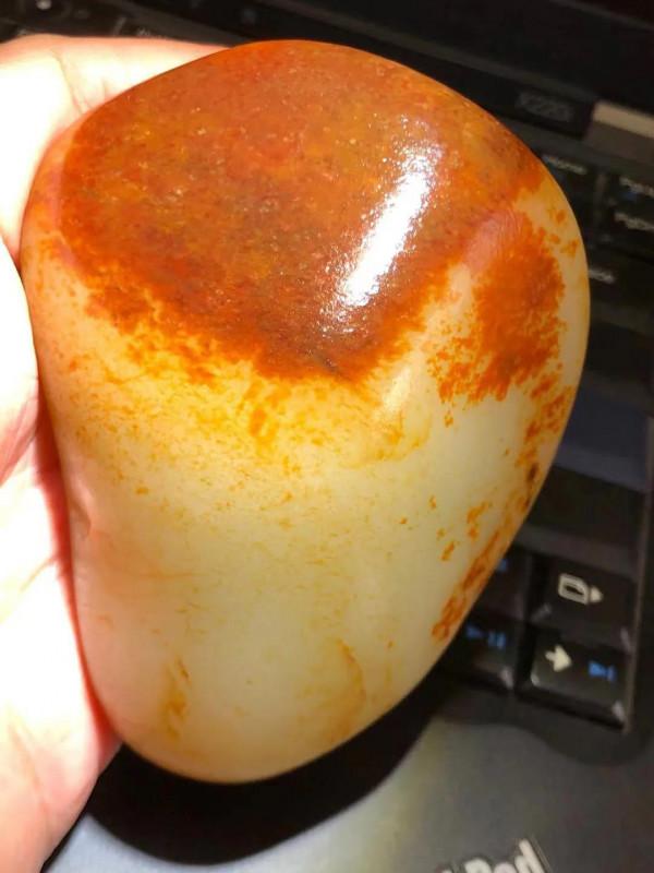 老熟黃糯聚紅沁油皮大籽