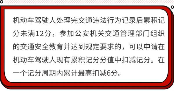 超速20%以下不記分！還有記分減免 2022最新交規解讀！