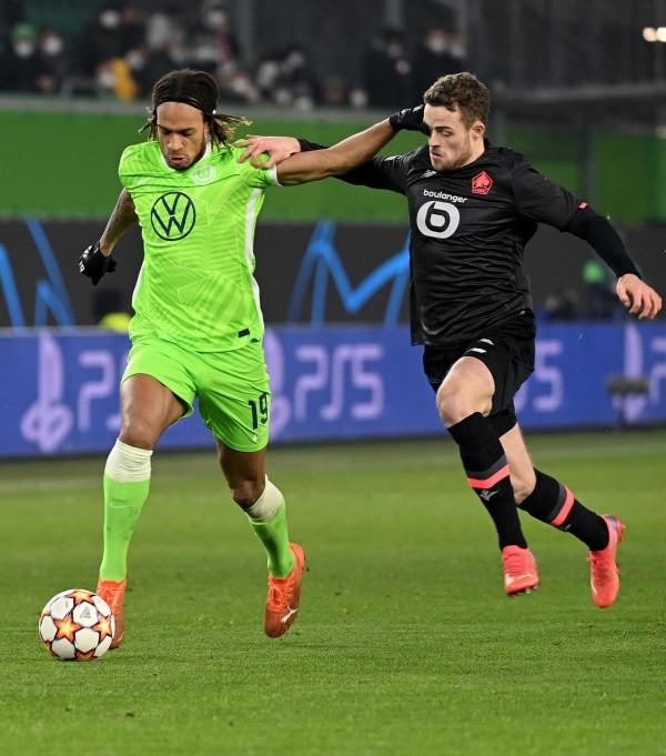 足球——歐冠：里爾勝沃爾夫斯堡