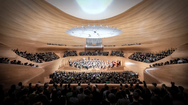 歡慶“世界歌劇日”！北京城市副中心劇院“文化糧倉”現已封頂