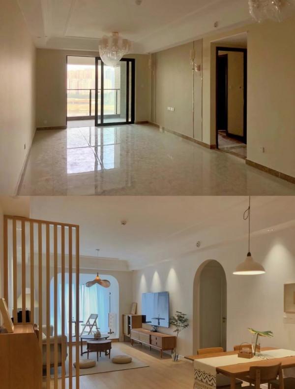 精裝房改造——豬肝紅變「日式」原木風 精裝房改造——豬肝紅變「日式」原木風