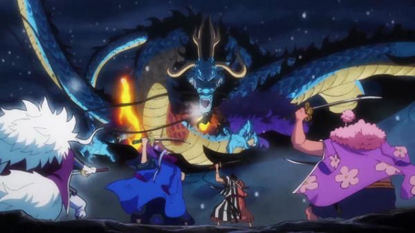 海賊王1004集吐槽：大和不會見聞色，以藏手槍威力如大炮