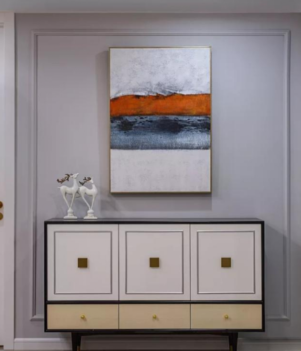 父母幫忙買的130㎡，軟裝到位效果相當耐看，兩衛非常的便利