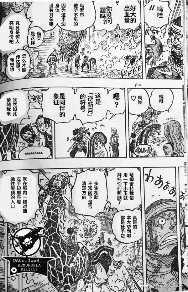 海賊王1030話「個人漢化」基德和羅用覺醒的能力放手一搏