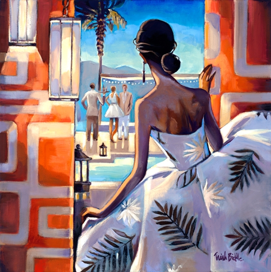 美國復古形象畫家 崔西·比德爾 作品欣賞 美國復古形象畫家 崔西·比德爾 作品欣賞