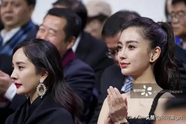 感覺baby比楊冪漂亮完美太多了，沒有可比性，