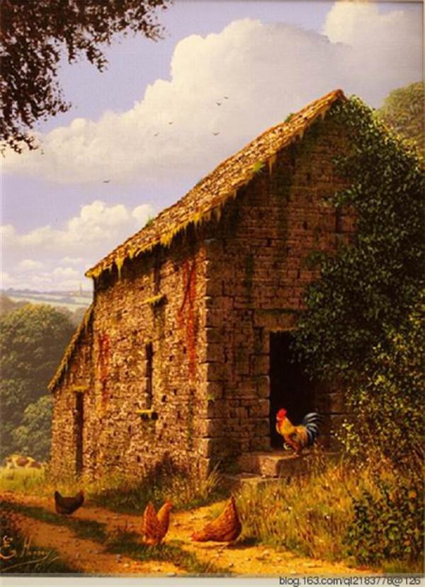 英國藝術家Edward.Hersey田園,一種美好的記憶 英國藝術家Edward.Hersey田園,一種美好的記憶