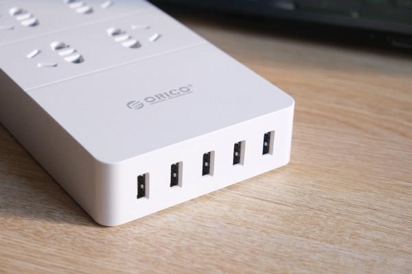 超實用家用排插!orico新國標智慧插座:8個孔位+5個USB多介面 超實用家用排插!orico新國標智慧插座:8個孔位+5個USB多介面