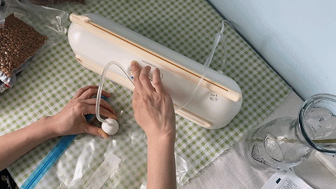 德國藍寶真空保鮮機，帶湯汁的也能抽，還能自清潔