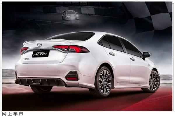 加裝運動套件後喜歡嗎？豐田卡羅拉推特別版車型，車身高度降低