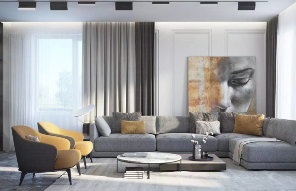 高階灰的撞色之美 高階灰的撞色之美