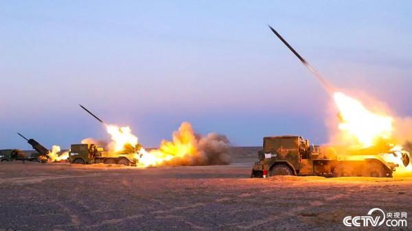 陸軍某合成旅火箭炮分隊跨晝夜實彈射擊 提高實戰精確打擊能力 陸軍某合成旅火箭炮分隊跨晝夜實彈射擊 提高實戰精確打擊能力