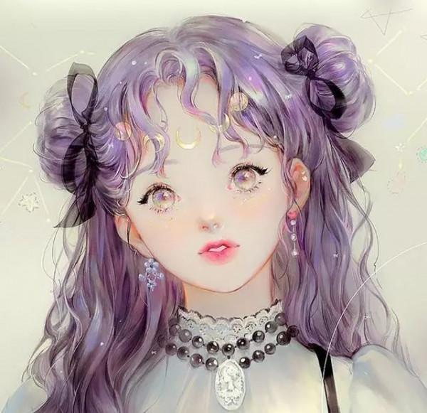 韓國高人氣插畫師，感覺她畫的顏值都逆天了