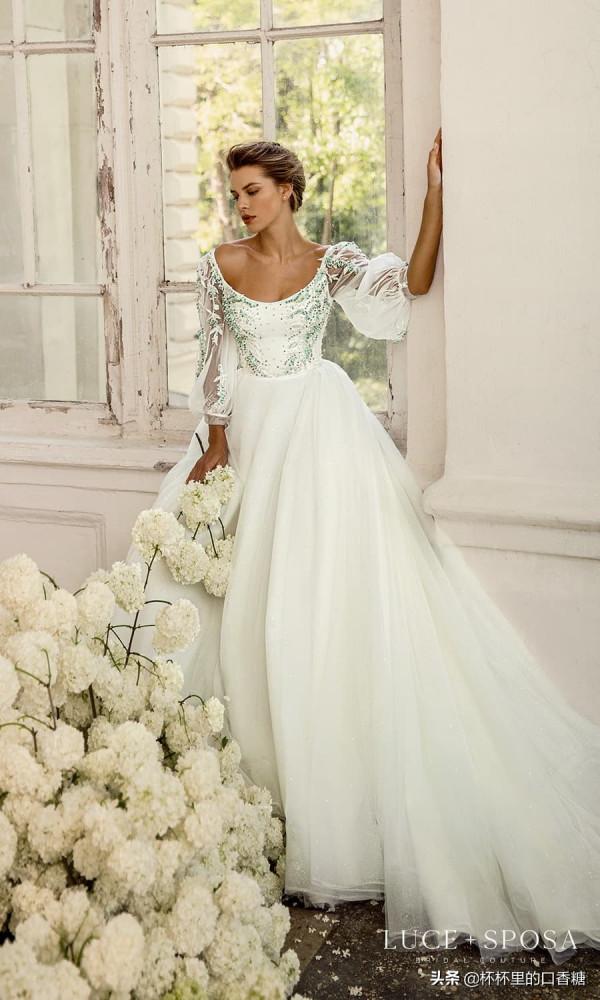 Luce Sposa2022 &quot;Symphony of Flowers&quot;婚紗系列 輕盈優雅簡潔嫁衣