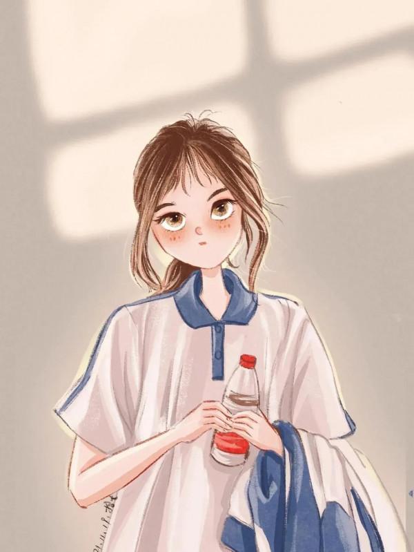 分享好看的穿搭插畫