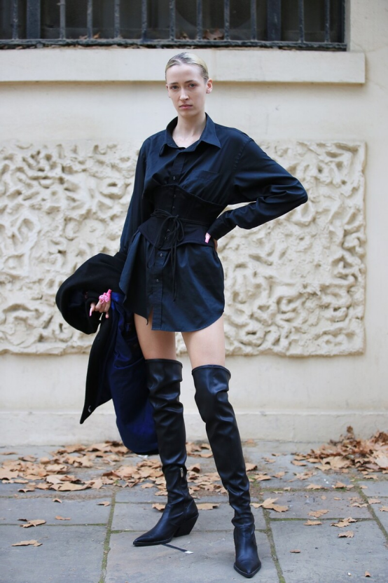 時尚單品長筒靴的穿法你get了嗎?多種配色和風格,大飽眼福 時尚單品長筒靴的穿法你get了嗎?多種配色和風格,大飽眼福