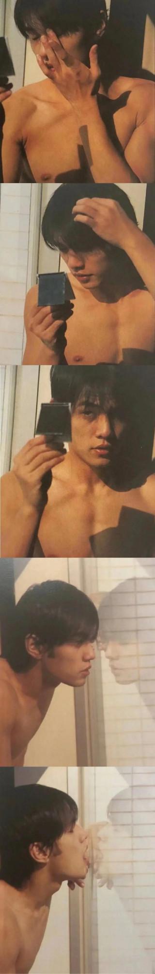 周杰倫年輕時的腹肌照 周杰倫年輕時的腹肌照