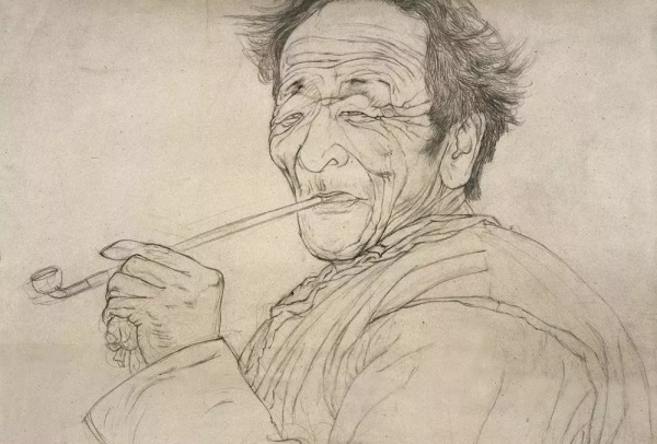 唐永力（中央美術學院教授）素描作品欣賞