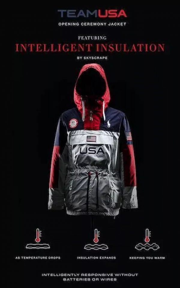 這是屬於紗線的魔法～揭秘冬奧會美國代表團黑科技羽絨服