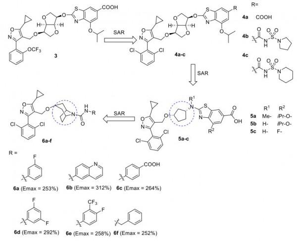 藥物發現&boxv;靶向Farnesoid X受體的藥物開發
