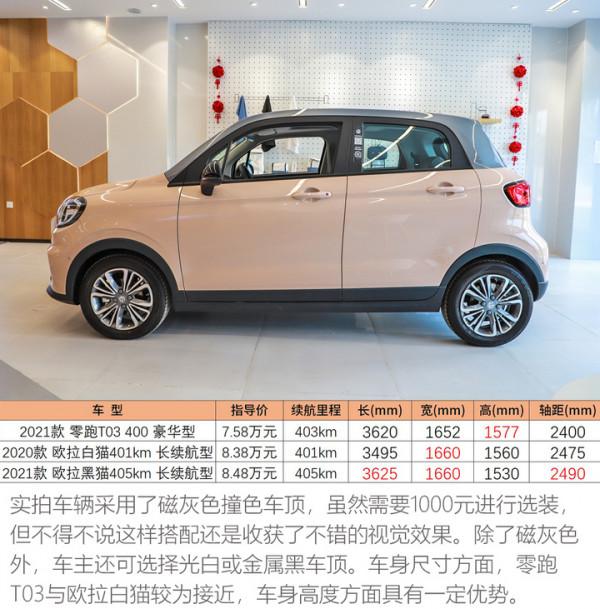 續航400+km/L2級輔助駕駛 售價不足8萬 零跑T03到店實拍 續航400+km/L2級輔助駕駛 售價不足8萬 零跑T03到店實拍