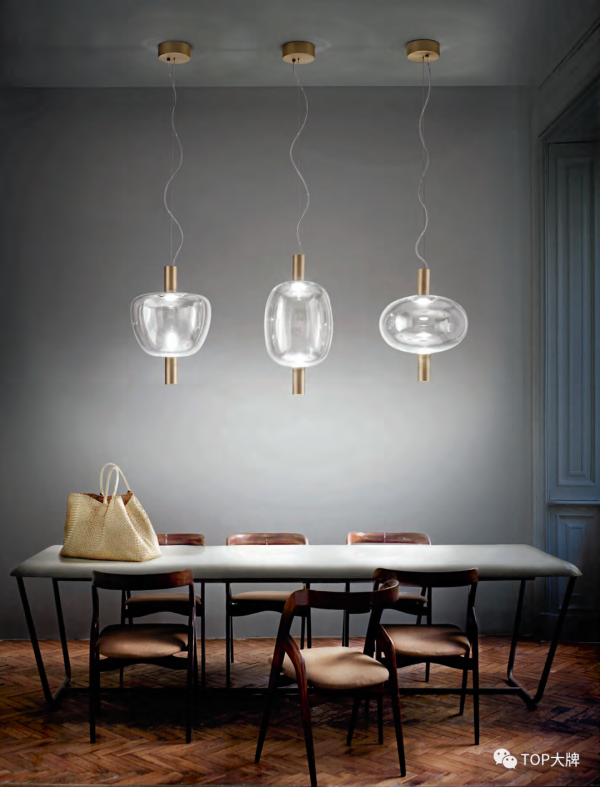 義大利Vistosi 燈飾新品：吹制玻璃的典雅之旅