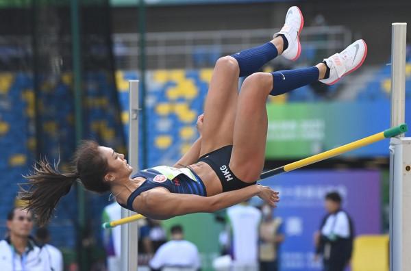 田徑——女子跳高決賽賽況 田徑——女子跳高決賽賽況
