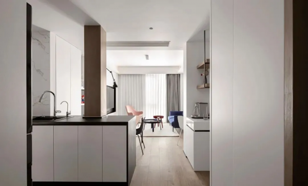 75㎡的三口之家，擁有兩間臥室+一個書房