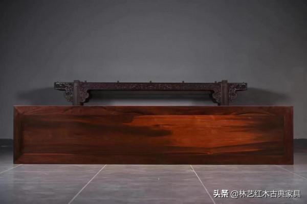 大紅酸枝西番蓮大平案