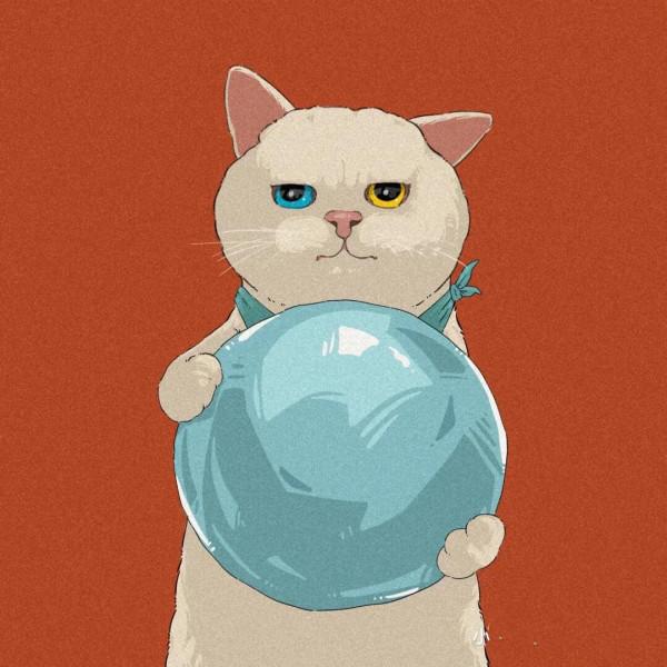 治癒插畫貓咪系列2