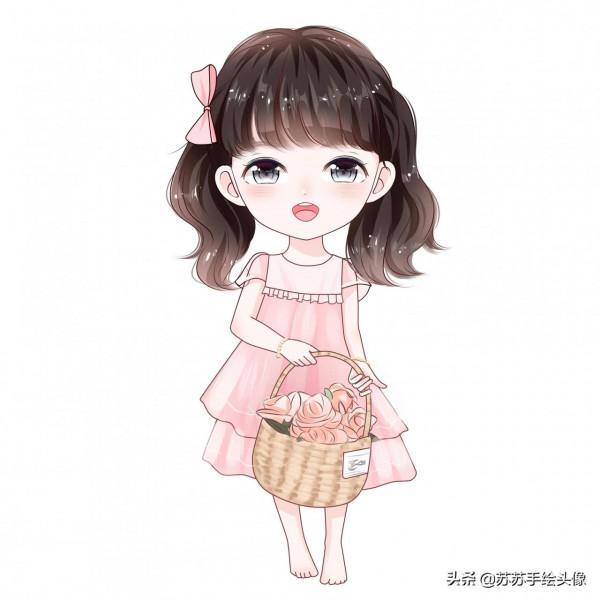 換個頭像吧，甜美可愛的女生動漫頭像，網友紛紛點贊