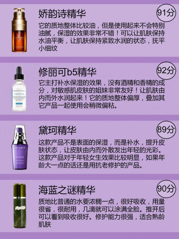 小仙女的精華攻略，夏天精華測評